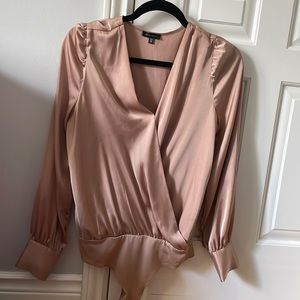 dynamite wrap blouse bodysuit